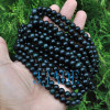 black serpentine prayer beads