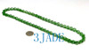 real natural green jade necklace