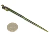 phoenix carved jade hair stick close view