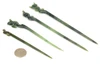 green hetian jade hair sticks carved designs indoor lighting