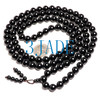 10mm black onyx prayer beads mala