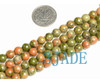 unakite prayer beads