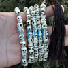 Skull prayer beads