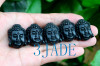 black jade buddha pendant