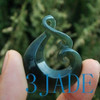 Maori jade carving