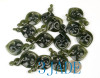 Natural Nephrite Jade Double Twist Pendant New Zealand Maori Style Carving / Art -G012302