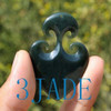 Jade Koru Amulet