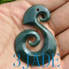 Jade Koru Amulet