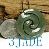 jade Koru pendant