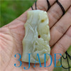 Hetian jade dragon