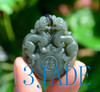 jade lion pendant