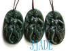 nephrite jade mermaid necklace