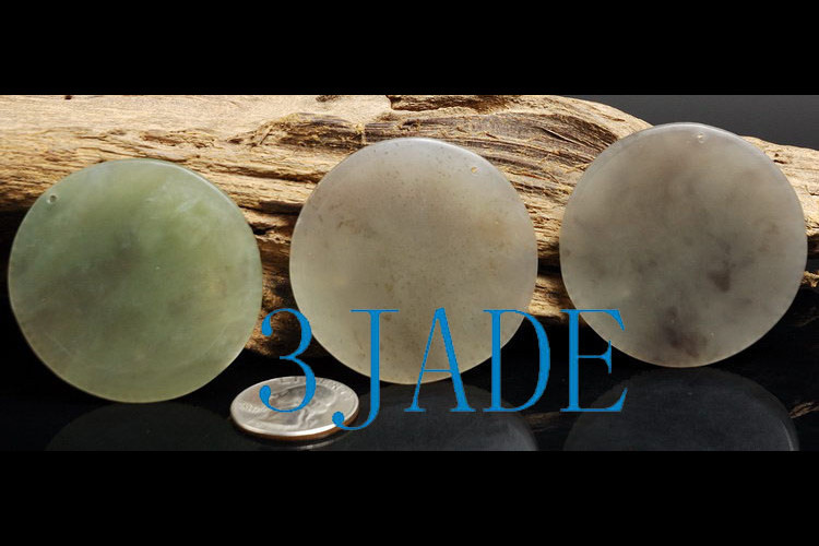 Hetian jade pendants