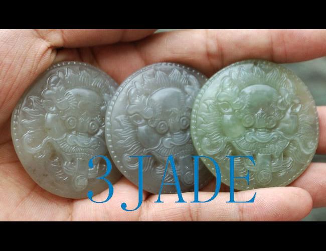 jade dragon pendant