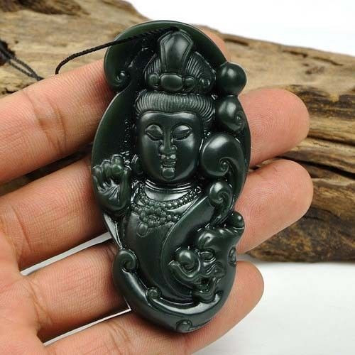 Nephrite Jade Guanyin