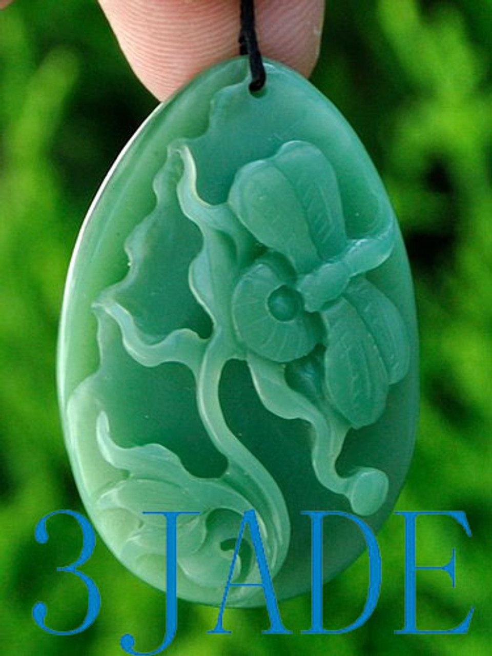 Jade Dragonfly Pendant