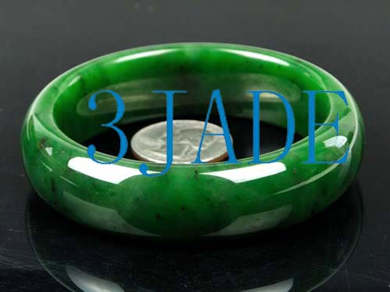 green jade bangle