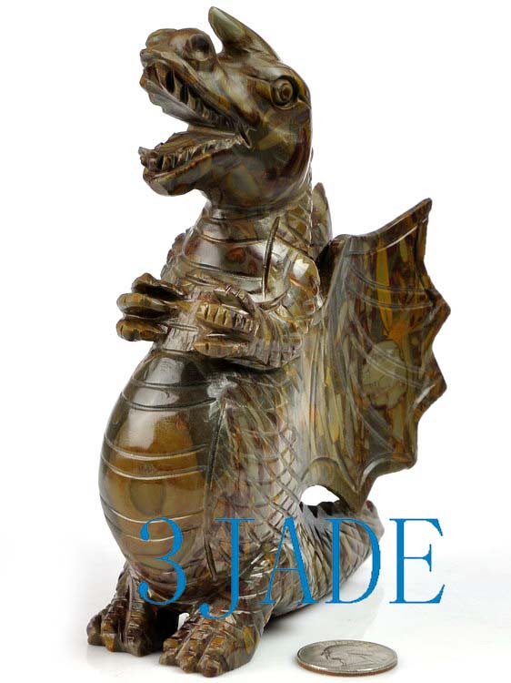 Bamboo Dinosaur Carving