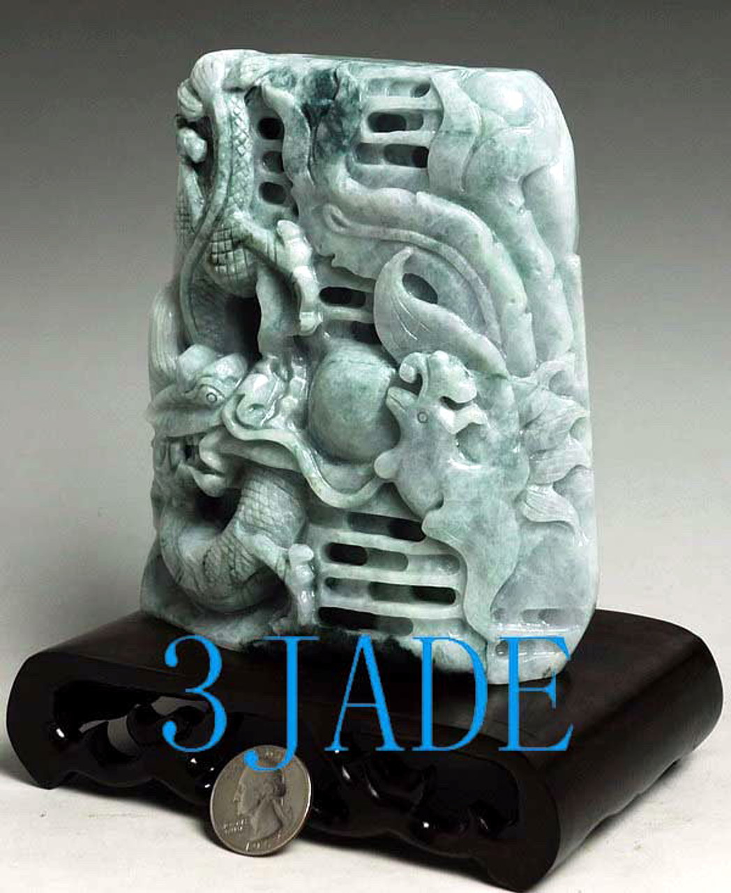 Dragon Phoenix Carving