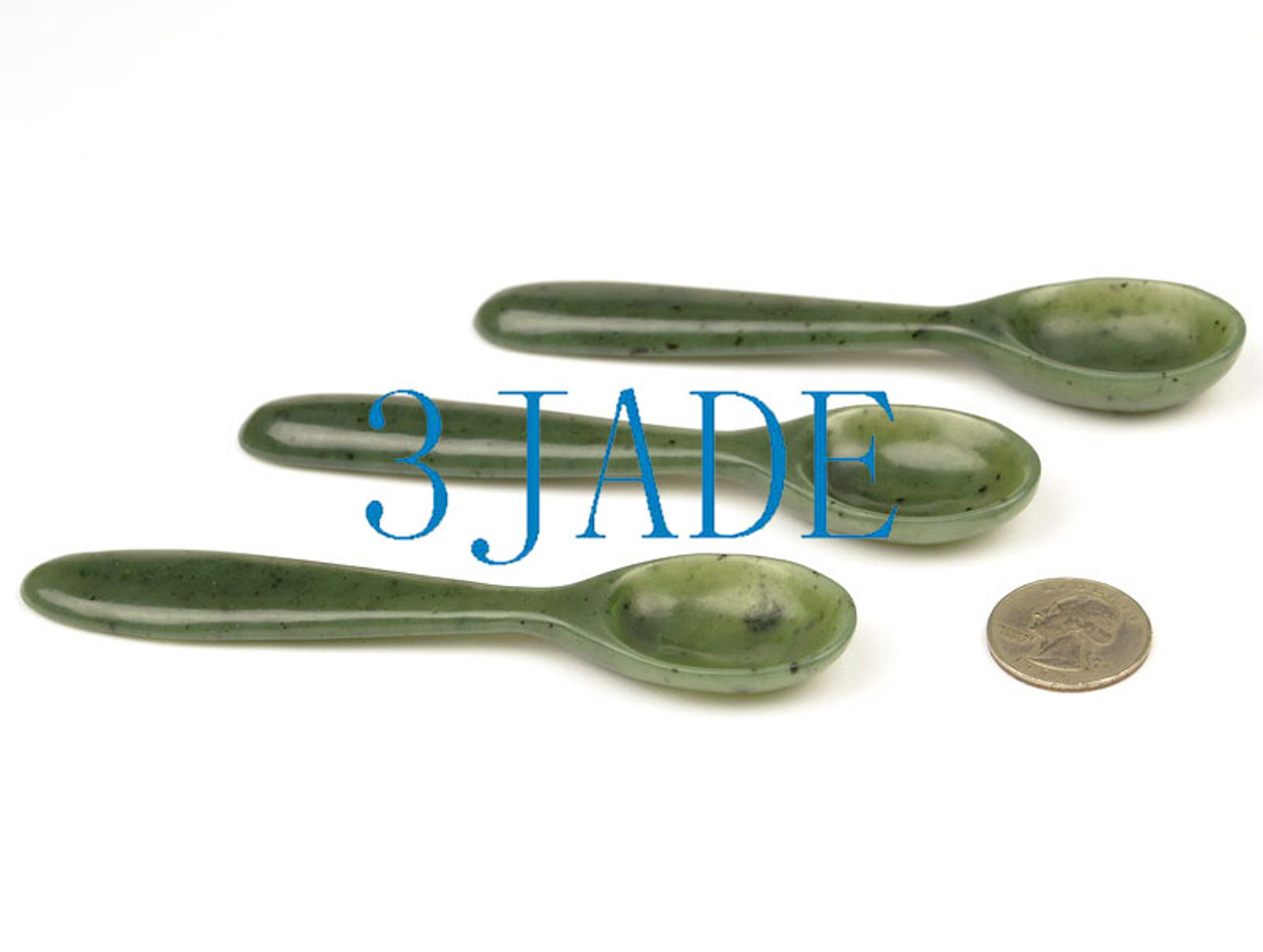 Green Jade Spoon