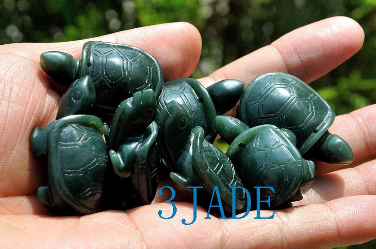 Hand Carved Jade Turtle