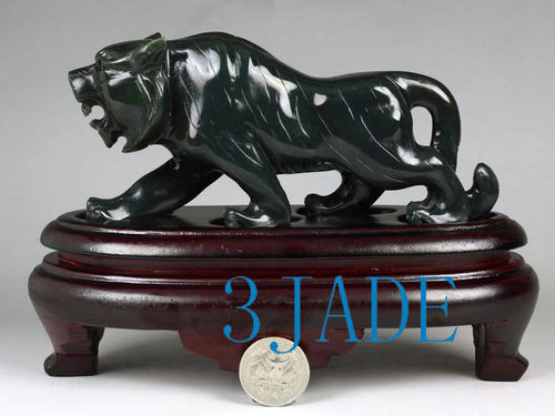 Nephrite jade Tiger