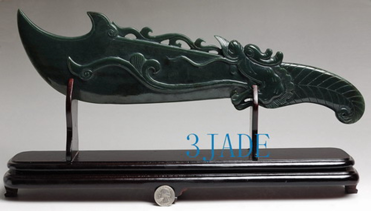Nephrite Jade Sword