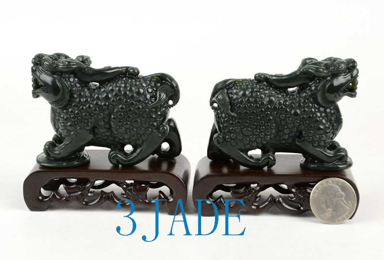 Jade Brave Troops Sculpture