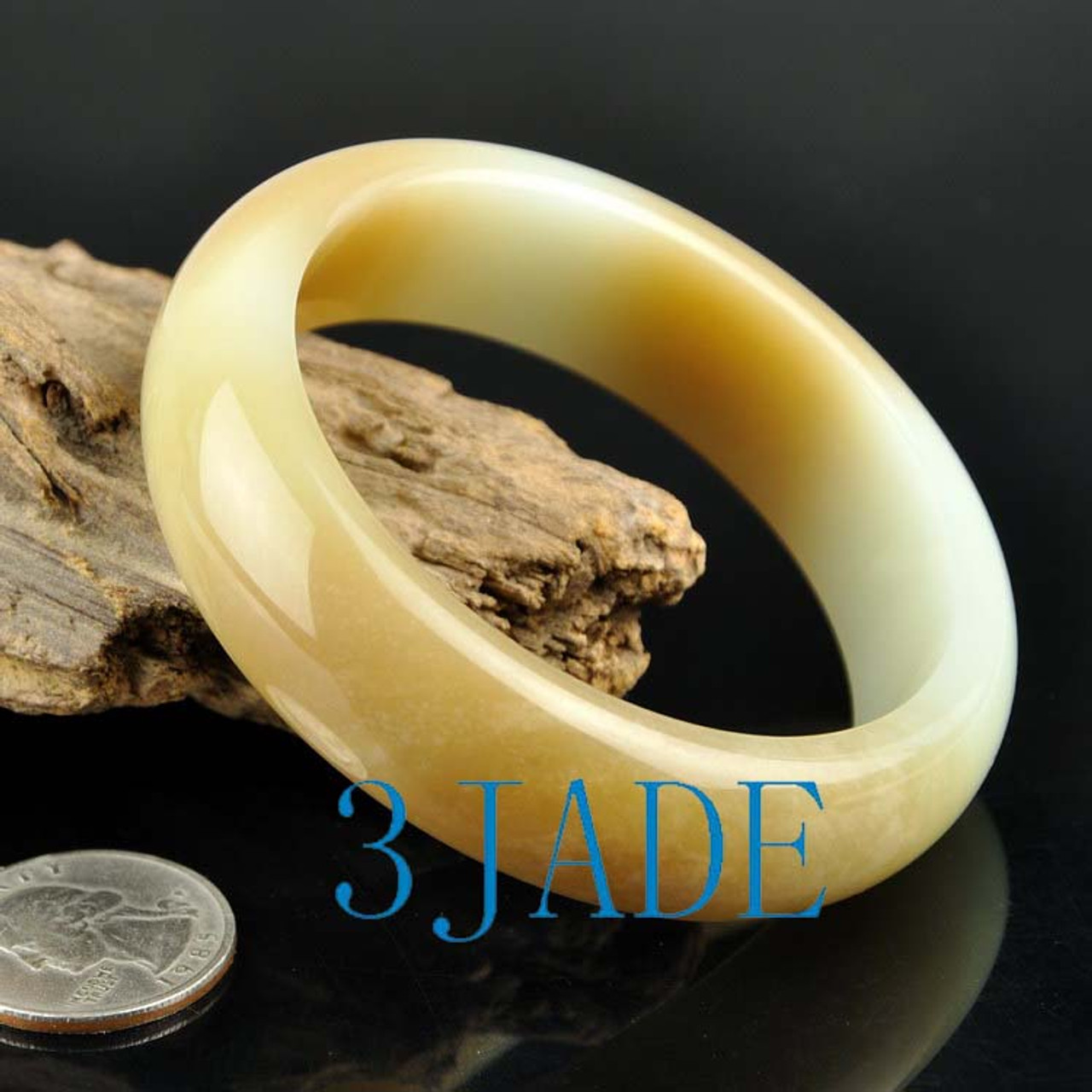 brown jade bangle