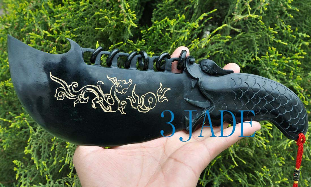 Jade Sword carving