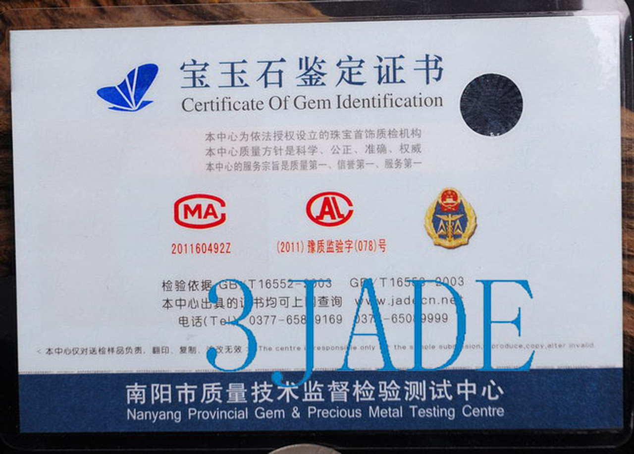 certified jade