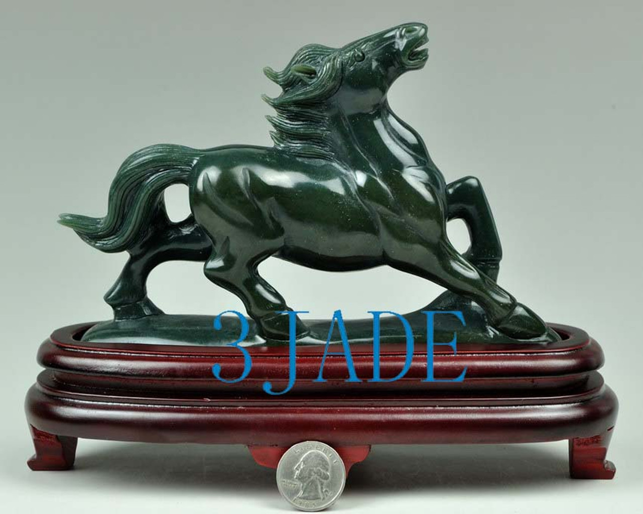 Jade Horse Statue