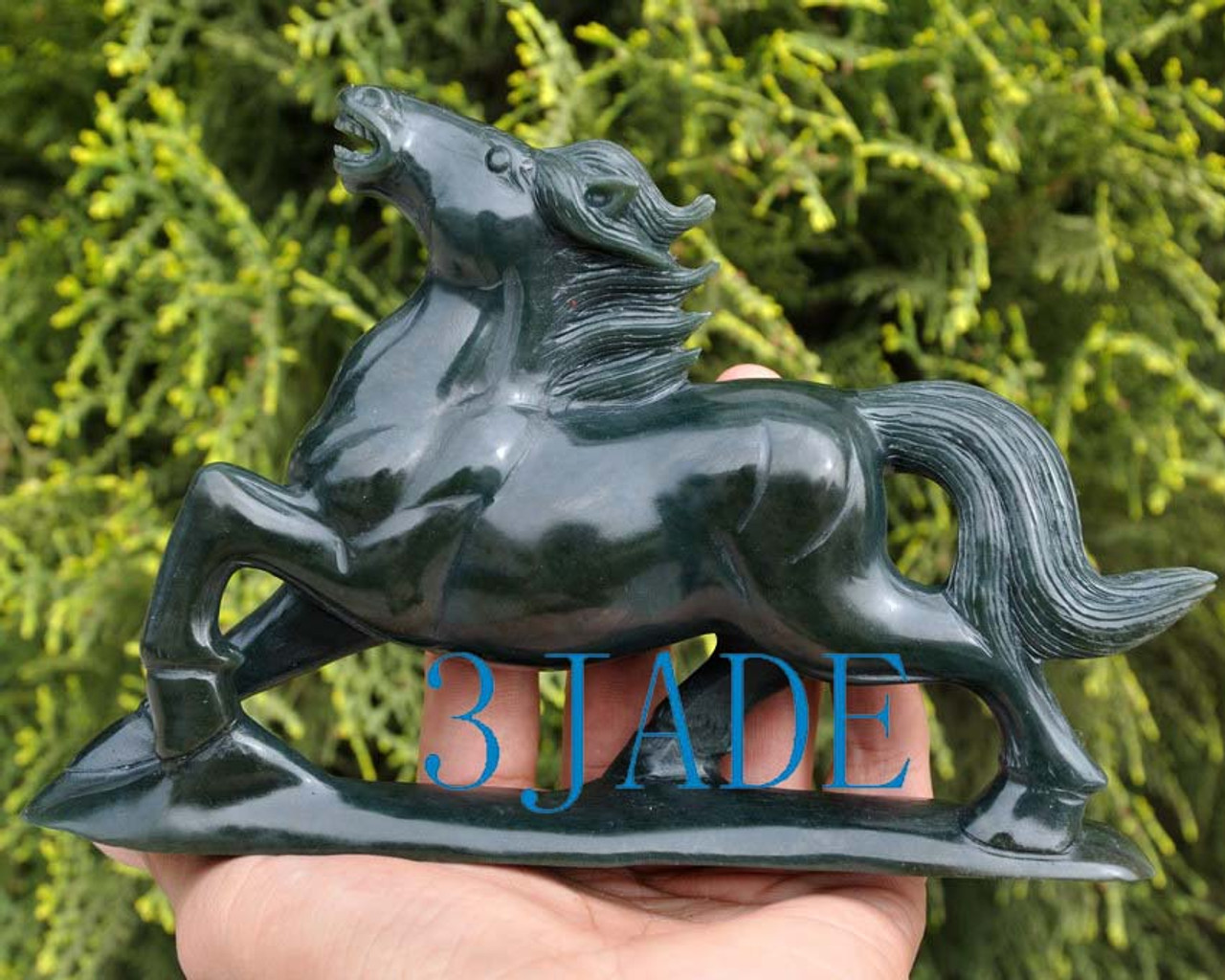 Jade Horse Carving