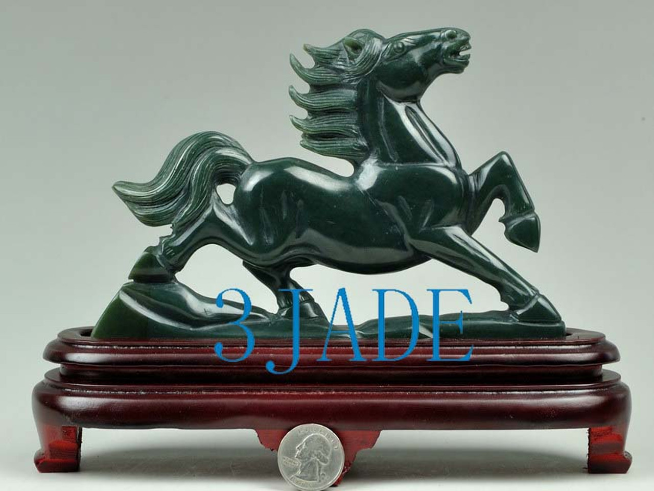 Jade Horse Carving