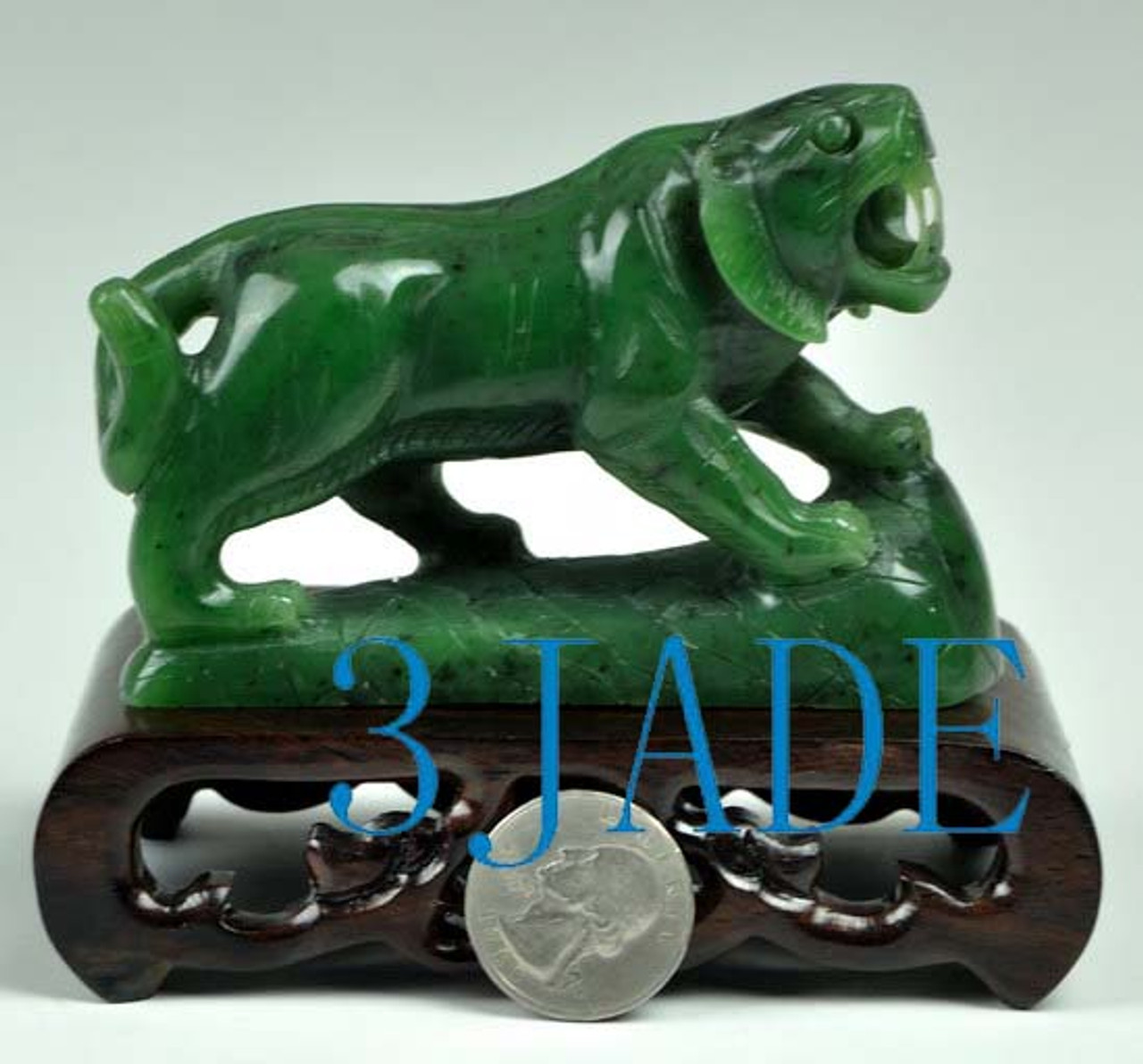 Jade Tiger Sculpture