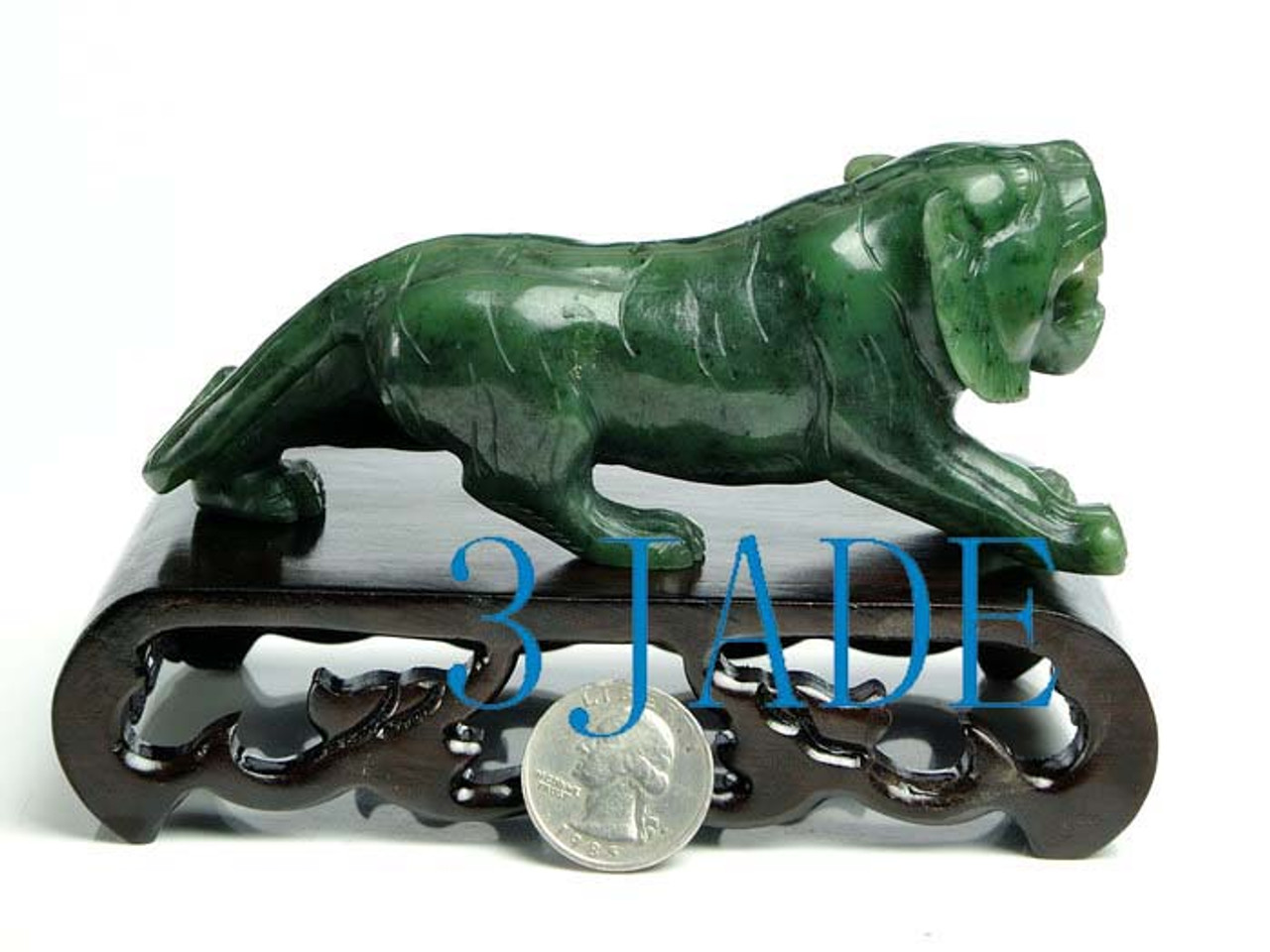 Jade Tiger Sculpture