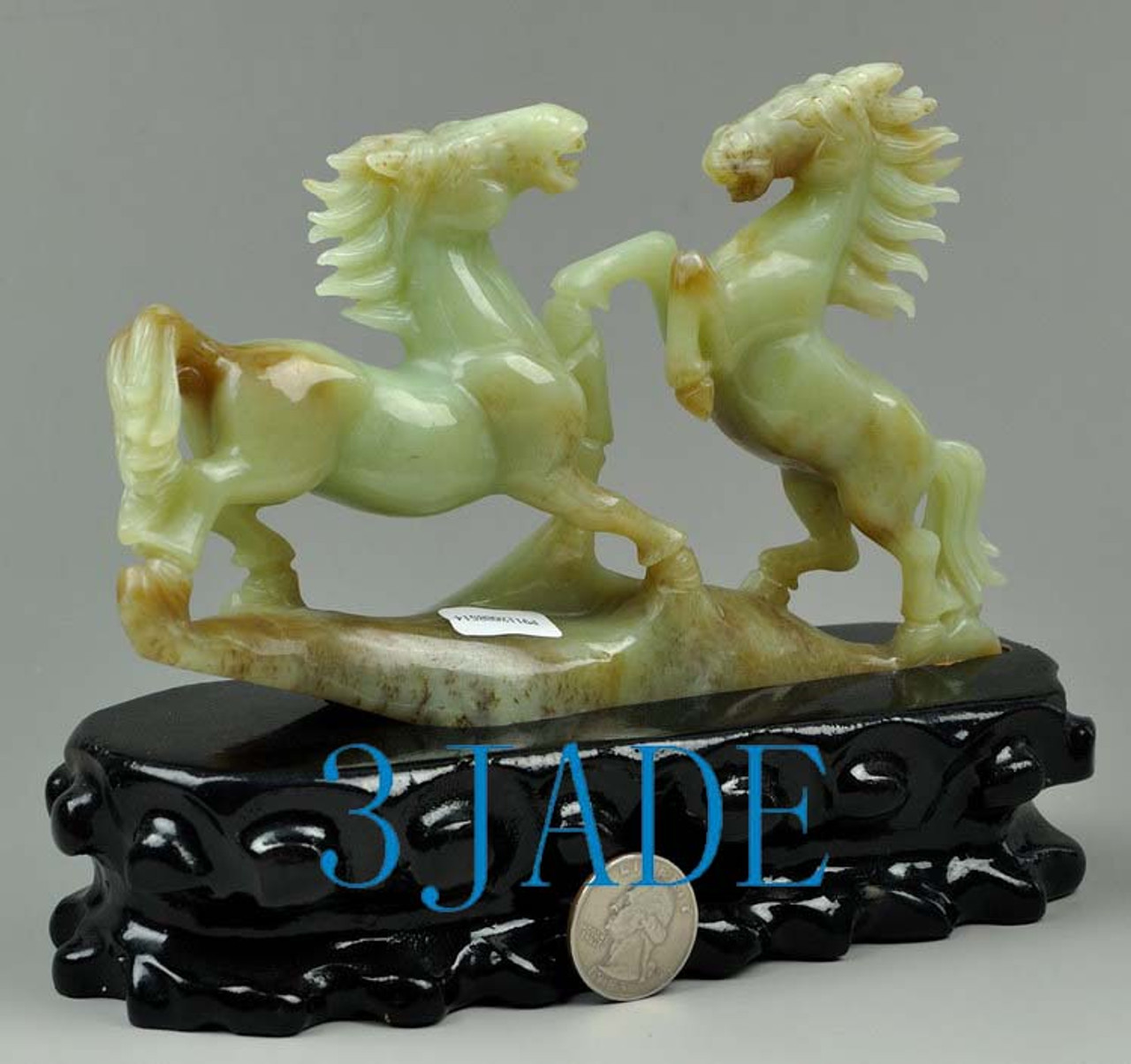 rush horse statue