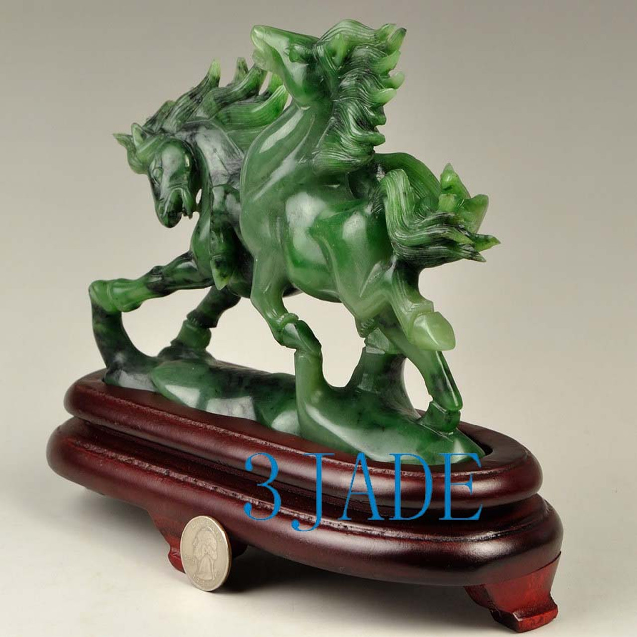 Jade Horse Statue