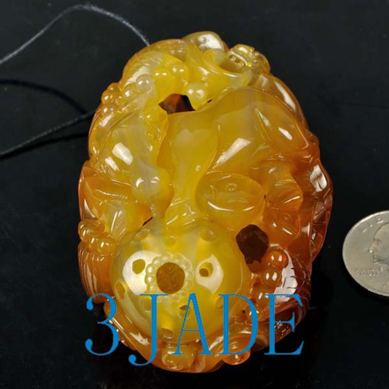 Chalcedony Ox Carving