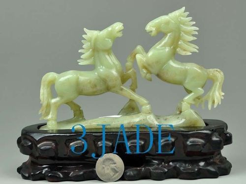 Hetian Jade Horse