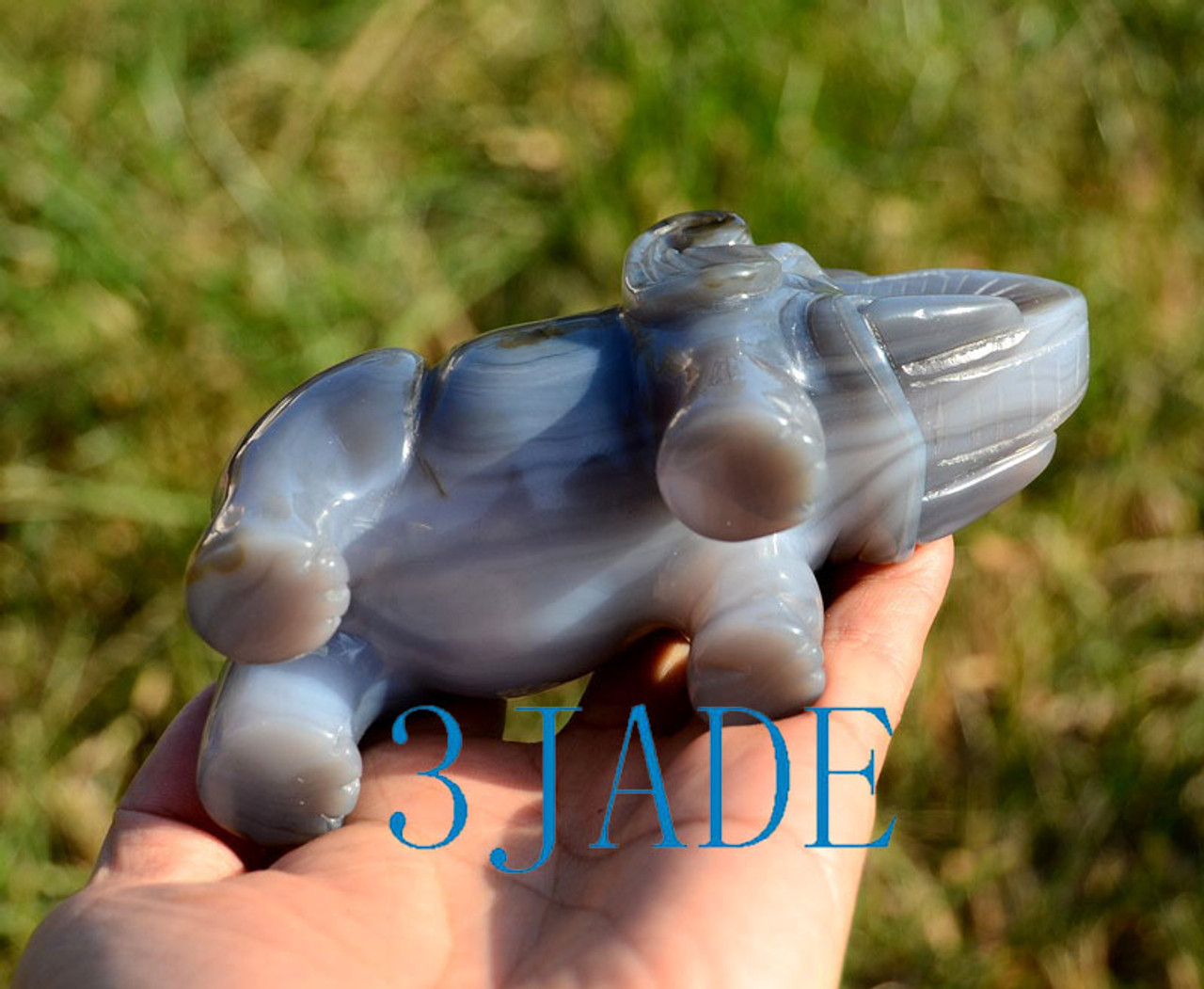 onyx elephant figurine