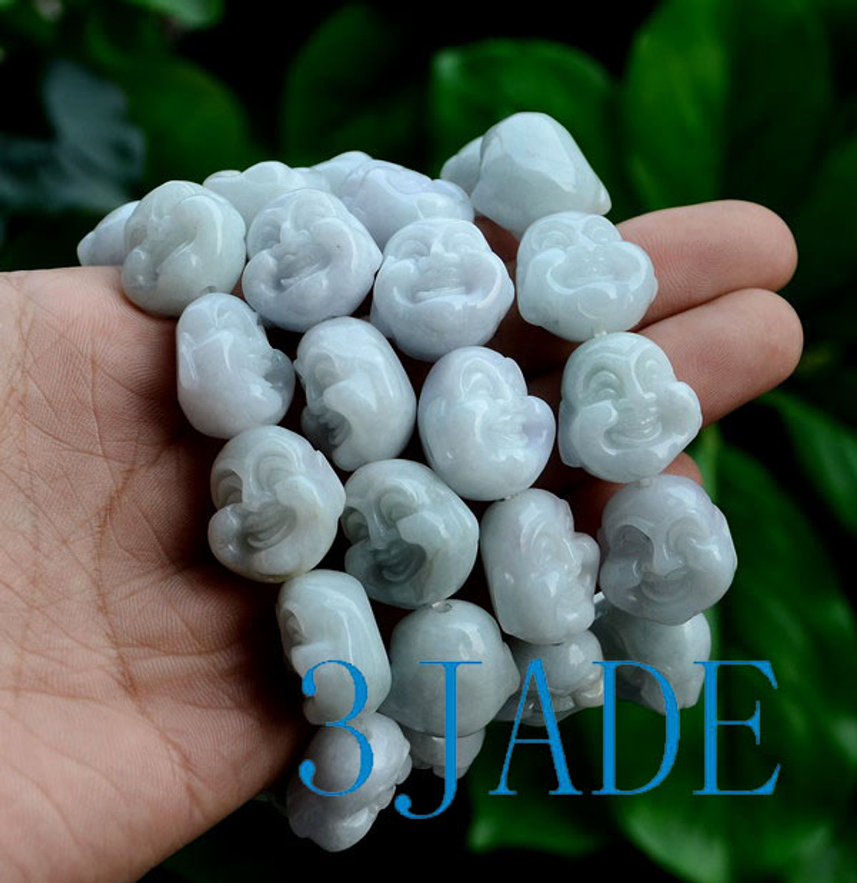 Jade Buddha Beads Bracelet