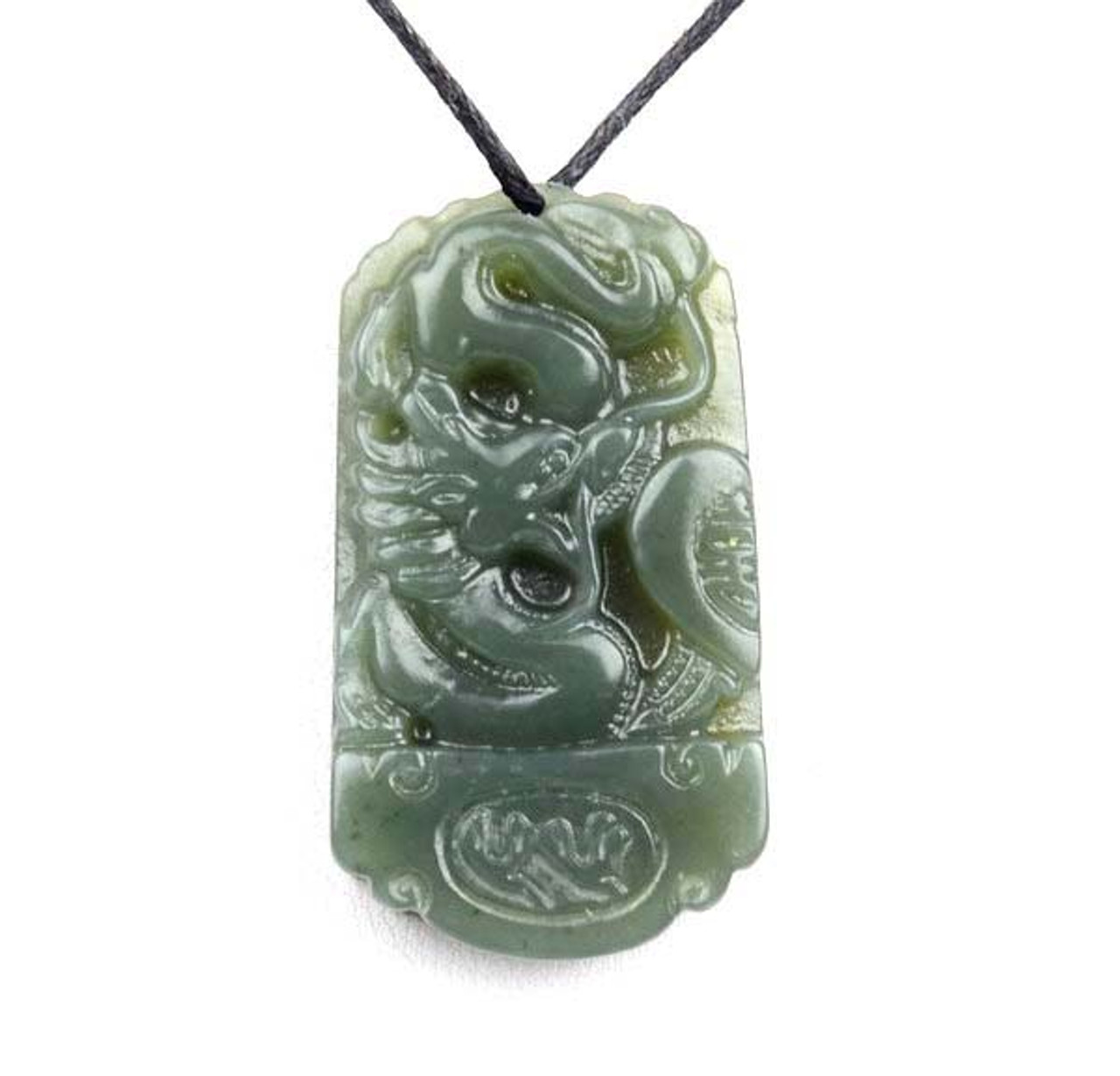 Item 2 - Darker-tone dragon pendant under lighting
