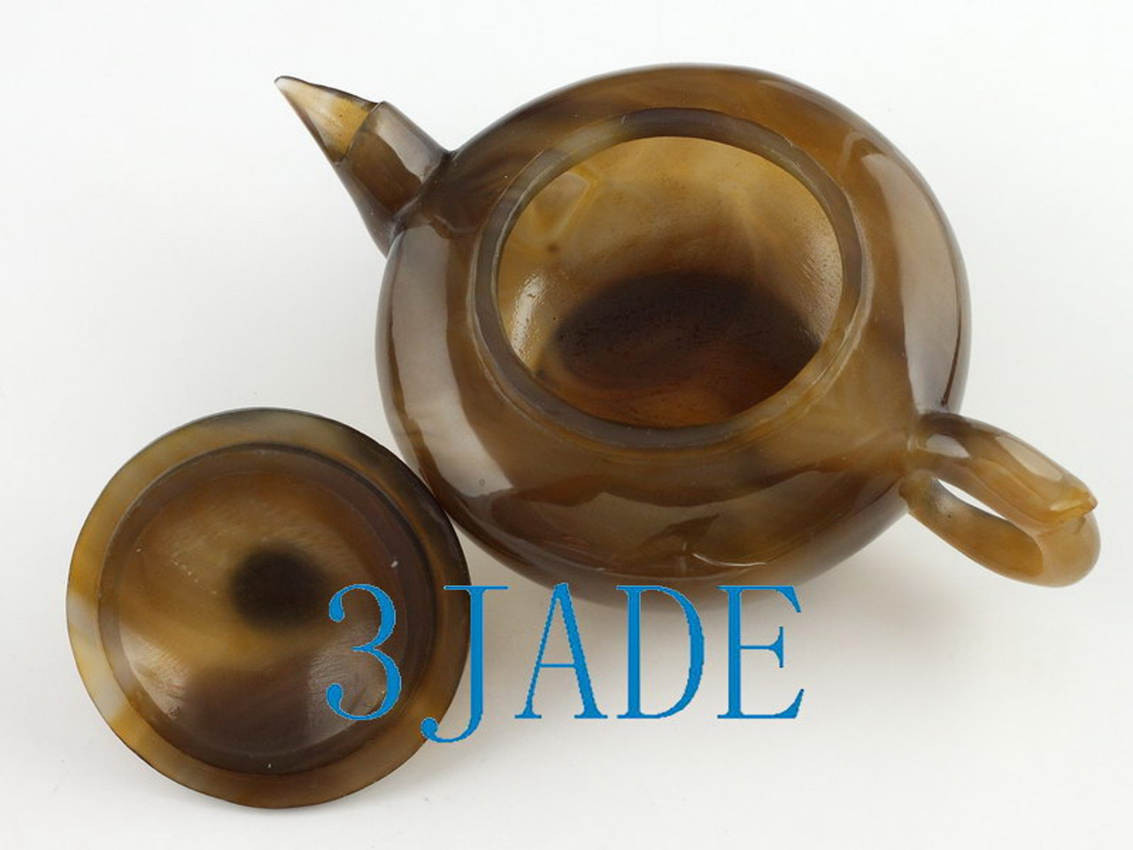 Agate Teapot Carving