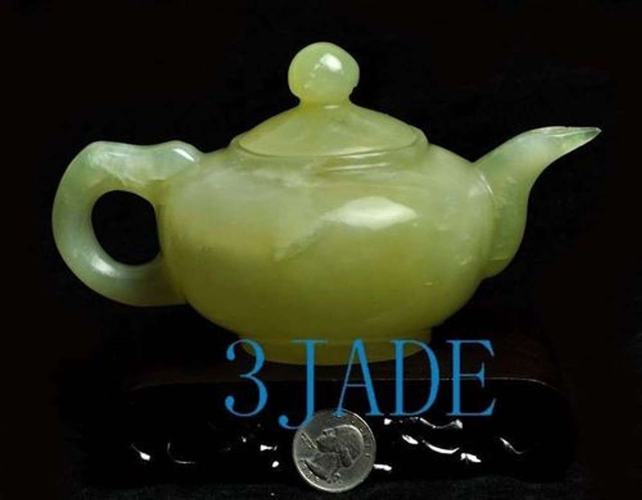 Chinese Xiu jade teapot