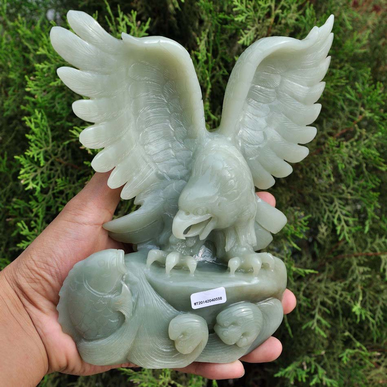 Nephrite Jade Eagle