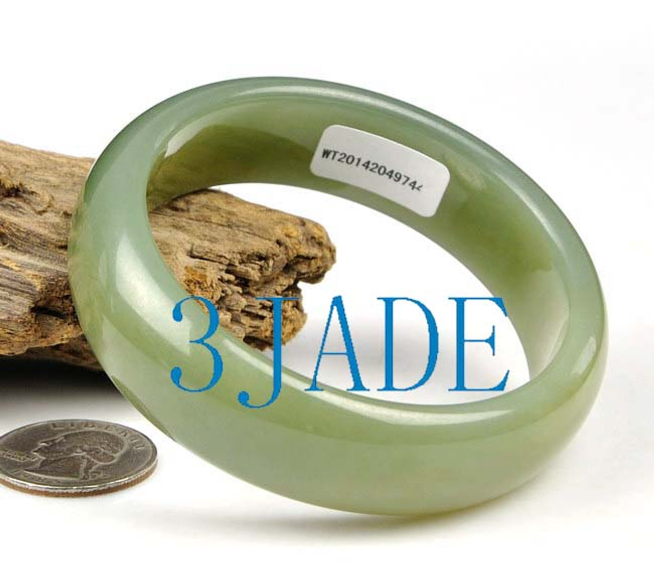 61mm Hetian jade bangle