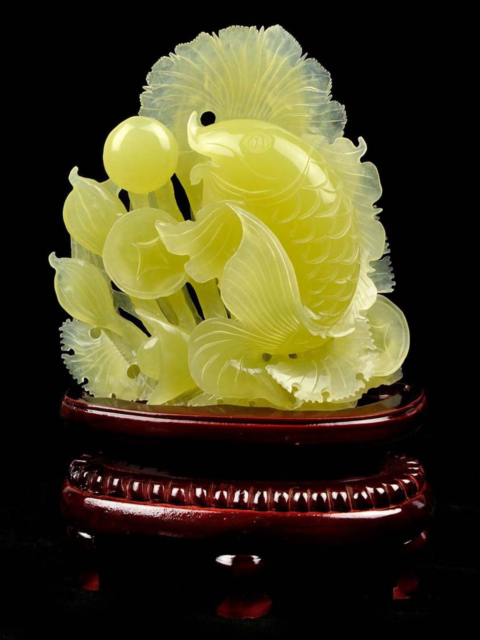 Xiu jade Koi fish