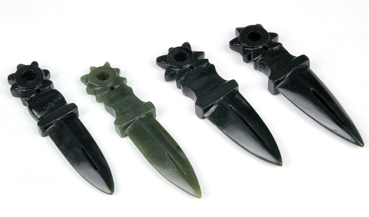 nephrite jade spears