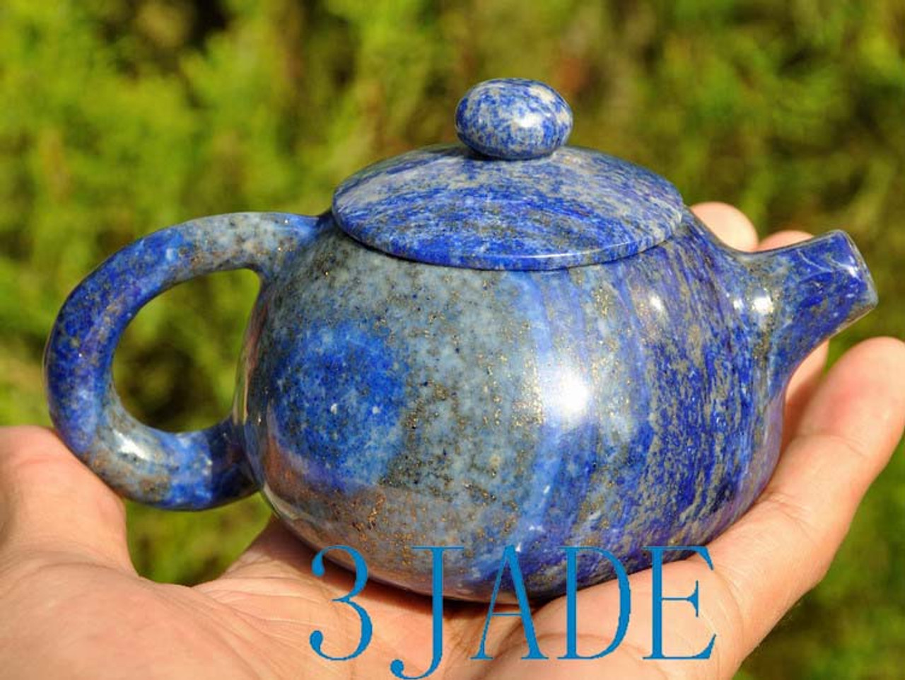 natural stone teapot